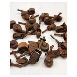 Lot Metal Furniture Casters
