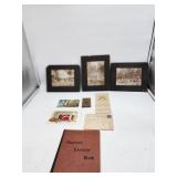 Ephemera With Student's Exercise Book