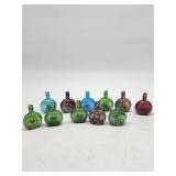 Wheaton Glass Carnival Presidential Bottles