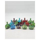 Wheaton Glass Presidential Carnival Glass Bottles