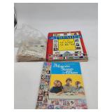 Premier and Majestic Stamp Albums with Stamps