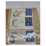 Richard Nixon Signed Letter and Stamp Album