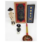 Military Medals, Patch, Compass, Ladle, Soldier