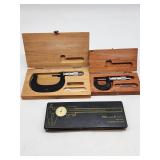 Scherr-Tumico Micrometers With Dial Caliper