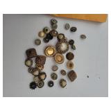 Vintage Metal and Plastic Buttons