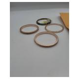 4 Bracelets Mixed Styles