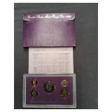 1989 U.S. Mint Proof Coin Set with Box