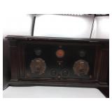 A.C. Dayton Tube Radio Wooden Case