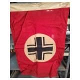 1939 German WWII Balkenkreuz Vehicle Flag