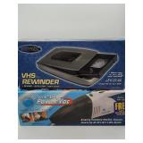 Dynex VHS Rewinder With Hurricane PowerVac