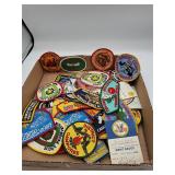 Boy Scouts Patches with Merit Badge Cards