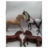 Breyer Articulated Plastic Horse Figures, Four