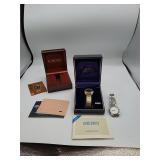 Seiko and Elgin Watches with Boxes and Papers