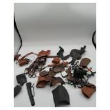 Vintage Toy Saddles and Accessories
