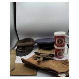 Military Caps, USMC Mugs, WWII Spats