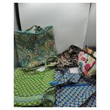 Vera Bradley Quilted Fabric Bags Assortment