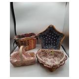 Longaberger Handwoven Basket Assortment