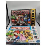 Monopoly Empire and Monopoly Gamer Board Games