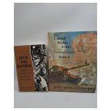 Jack the Ripper Book and US Army Armor Fort Knox