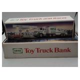 Hess Gasoline Toy Truck Bank and Toy Truck