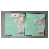 2 PACK evenflo Single Electric Breast Pump