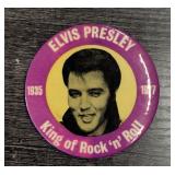 Elvis Presley Metal Pin