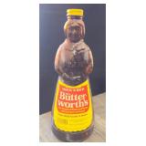 Mrs. Butter-worth's Syrup Glass Container
