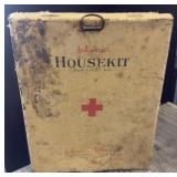Johnson's First Aid Kit Metal Tin Vintage