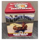 Red Man Chewing Tobacco Tin