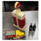 Coca Cola Salt & Pepper Shakers, Bottles, Truck