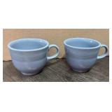 Homer Laughlin Fiesta Cups (TWO) Fiestaware