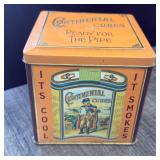 Continental Cubes Tobacco Tin