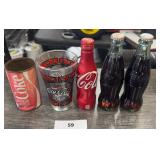 Coca Cola Glass, Can, Bottles