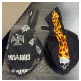 Biker Skull Caps