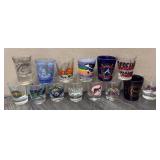 14 Shot Glasses
