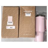 2 PACK 40oz Tumbler Cups with Handle