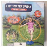 2 in 1 Water Spray Toy Sprinkler