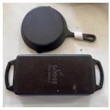 Lodge Cast Iron Bread Pan & Skillet