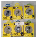 m&m's Metallic Earbuds with Microphone
