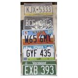 License Plate Decor Replicas