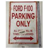 Sign (Ford Parking)