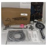 12' Rainfall Shower Head w Handheld Combo