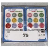 Math Fact Fidget Spinners