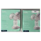 2 PACK Evenflo Single Electric Breast Pump