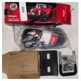 Light Bar Wiring Harness & Trailer Hitch Tightener