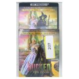 Wicked for Good 4k Ultra HD + BluRay