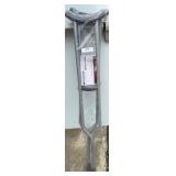 Adult Bariatric Steel Crutches