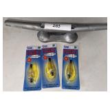 Dock Cleat & Just-A-Bubble Floats