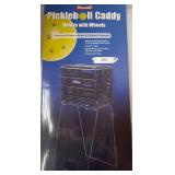 Deluxe Pickleball Caddy with Wheels