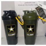 U.S. Army Shaker Bottle Cups